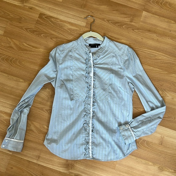 Vintage BCBGMAXAZRIA Button Down Shirt - Picture 2 of 16